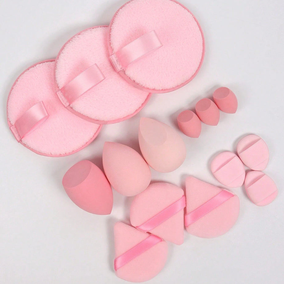 15Pcs Makeup & Facial Tools Set