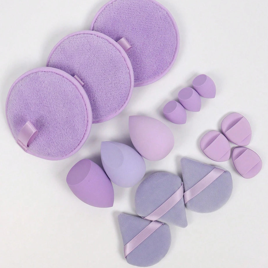 15Pcs Makeup & Facial Tools Set