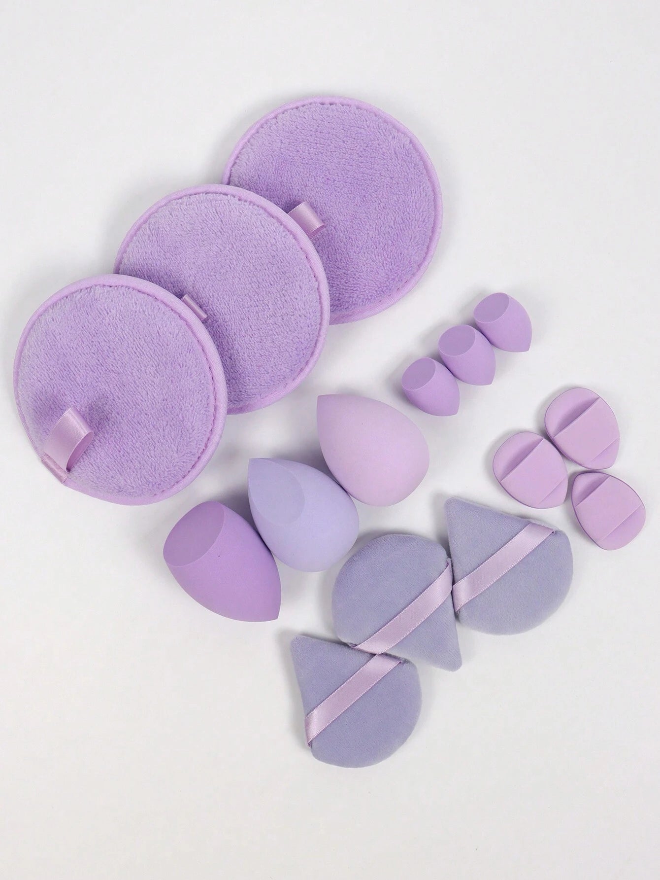 15Pcs Makeup & Facial Tools Set