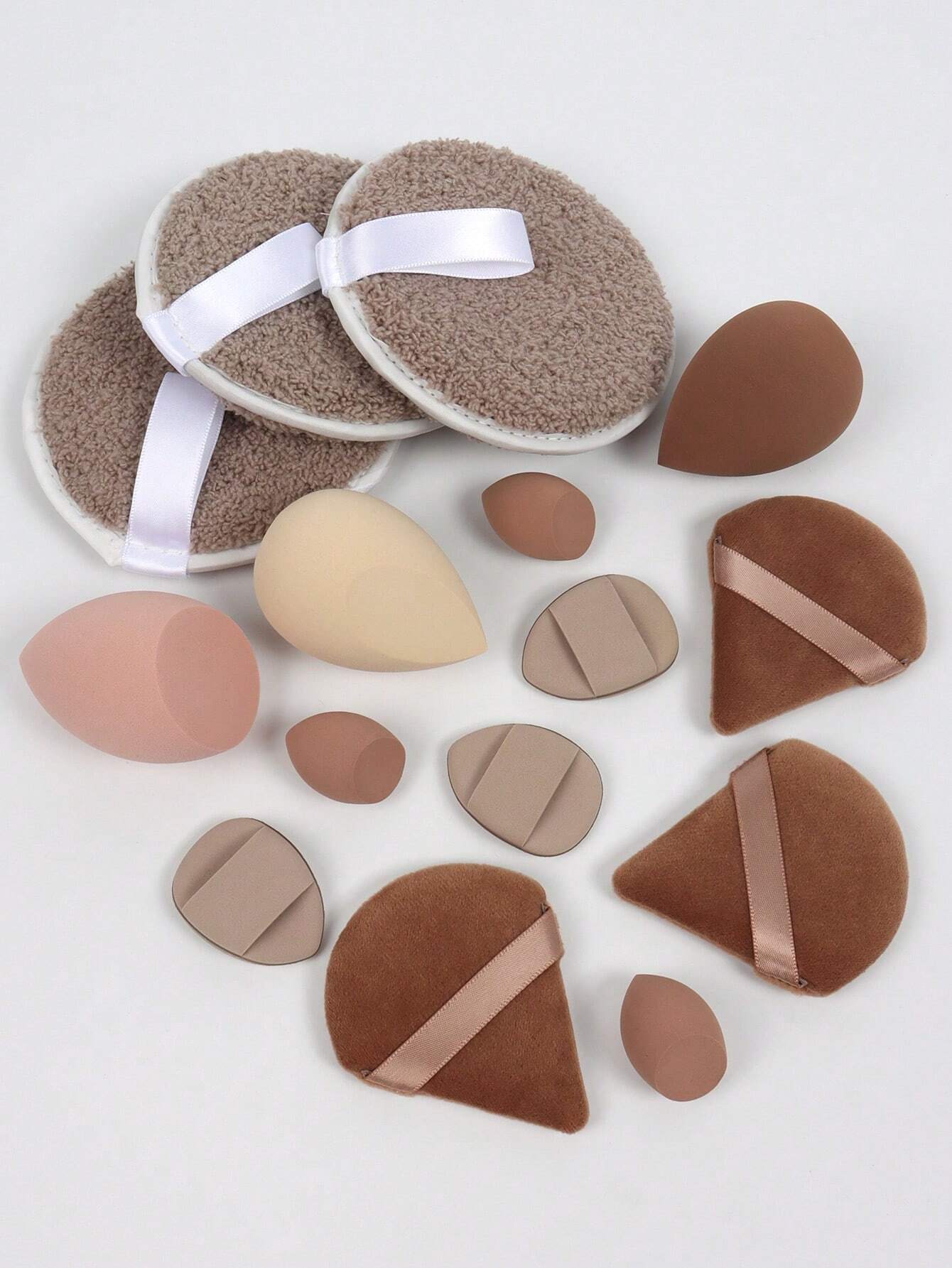 15Pcs Makeup & Facial Tools Set