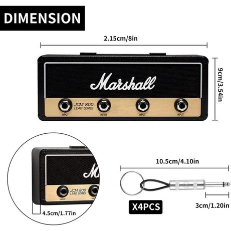 Wall Mountable Marshall Jack Rack Key Holder